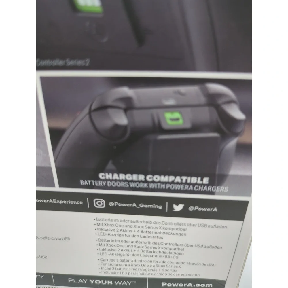 PowerA Play and Charge Battery Kit for Xbox Series X|S *New*‎ *FACTORY SEALED*